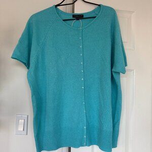 vintage short sleeve sweater (plus size)